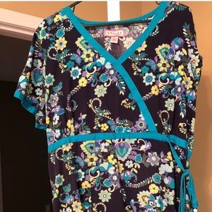 Koi Scrub Top. XXL. 2xl.